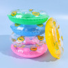 2/4/6/10Pcs Kids Mini Swim Ring Bath Toy Summer Fun Swimming Pool Float Ring Toys for Rubber Ducks Dolls Inflatable Bath Toy