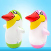 36cm/45cm/70cm PVC Inflatable Toy Creative Lifelike Cartoon Penguin Tumbler for Children Kids Gifts Swimming Pool Beach