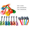 15Pcs Inflatable Instruments Toy Music Balloons Set Simulation Instrument Guitars Saxophones Microphones Party Toy