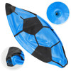 6 Pcs Inflatable Toys Kids Football Plastic PVC Soccer Balls Pat The 20X20CM Footballs Child