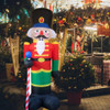 2.4M Inflatable Nutcracker Soldier Outdoors Christmas Decorations for Home Yard Garden Decor Merry Christmas New Year Gift Toys