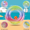 Swimming Rings Glitter Pool Foats Adult Children Inflatable Pool Tube Float Water Toy Swim Laps Summer Swimming Pool Beach Toys