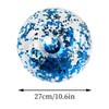 16 Inch Sequins Beach Ball Halloween Jumbo Pool Toys Balls Glitters Inflatable Clear Beach Ball Swimming Pool Water Beach Toys