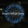 New Led Zorbing Ball Giant Hamster Ball With Light For Human 3M Inflatable Glow Light Body Zorb Grass Ball With Belt