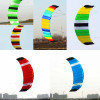 free shipping dual Line Stunt flying power Kite rainbow large soft kites for adults outdoor garden child game kitesurf accessory
