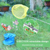 Funny Telescopic Net Fishing Bucket Tools Kids Outdoor Play Game Toys for Children Adults Catching Insects Butterfly Nets Gifts