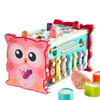 Multifunctional Xylophone Playing Color Fishing Toy Whack-a-mole Toy Digital Clock Preschool Educational Toy for Child