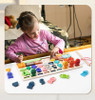 Montessori Blocks Toy Wooden Fishing Number Shape Animal Pairing Busy Board for Kids Educational Fine Motor Training Aids Toy