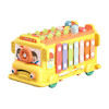 Baby Montessori Toys Whac-a-Mole Fishing Maze Puzzle Hammer Game Music Multifunctional Kids Bus Storage Box Educational Toys