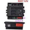 RX57 12V 2.4G Bluetooth Remote Receiver , Control Box Accessories for Children Electric Ride On Car Replacement Parts