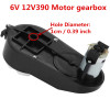 6V12V390 Electric Gearbox Motor Gear Box For Children Kids Ride-On Car Bike Toy Accessories Replacement Motor 6V12V390 Electric Gearbox Motor Gear Box For Children Kids Ride-On Car Bike Toy Accessories Replacement Motor