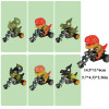 Dinosaur Motorcycle Toys Pull Back Cars Mini Monster Truck Car Toy Set for Kids Toddlers Boys Girls Gifts