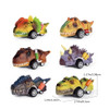 Dinosaur Toy Pull Back Cars Realistic Dino Cars Mini Monster Truck With Big Tires Small Toys For Kids Gifts