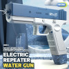 Automatic Electric water gun for Kids Blaster Water Squirt Guns Rechargeable Soaker blaster Pool Outdoor Summer Water Game