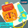 Summer Cartoon Backpack Water Gun Children Toy for Kids Animals Water Blaster Soaker Outdoor Beach Pool Fight Gun Toy for Kids