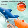 350ML/500ML Spray Toy Ducks/Dinosaur Shape Water Sprinklers Leakproof Water Spray Toys Long Range Shooting Tool for Outdoor