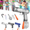 Summer Automatic Electric Water Shooting Toy For Kids Portable Strongest Water Fight Toys For Pool Outdoor Beach