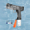 Summer Automatic Electric Water Shooting Toy For Kids Portable Strongest Water Fight Toys For Pool Outdoor Beach