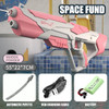 Electric Water Gun Fully Automatic Pistol Shooting Toy Water Absorption Burst Water Gun Beach Outdoor Fight Toys for Kids Adult