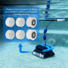 Guide Wheels With Pully Gears 2 Pulley Gears Replacement Accessories Pool Cleaner Enhancement Sturdy Replacement Parts 4PCS Set