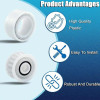 Guide Wheels Replacement 2 Pulley Gears Replacement Accessories Pool Cleaner Enhancement Sturdy Replacement Parts 4PCS Set For
