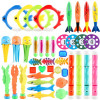 Children's Diving Toys Summer Shark Rocket Throwing Water Sports Children's Diving Toys Summer Shark Rocket Throwing Water Sports