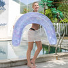 Inflatable Water Hammock Multi-purpose Glitter Water Toy Pool Accessories Suitable for Enjoy Sunbathing SP99