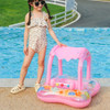 PVC Swimming Lifebelt Ring Wear-Resistant Children Swimming Pool Floaters Soft Unisex Reusable Convenient for Beach Party