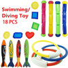 Diving Toys Set Swimming Pool Toys for Kids Diving Sticks Diving Rings Pirate Treasures Fish Toys Octopus Water Swim Bath Toys