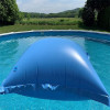 PVC Airtight Pool Pillow Cold-Resistant Pools Float Mat with Rope Swim Pools Floating Pillows Round/Square Outdoor Pool Supplies