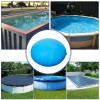 PVC Airtight Pool Pillow Cold-Resistant Pools Float Mat with Rope Swim Pools Floating Pillows Round/Square Outdoor Pool Supplies