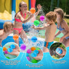 Reusable Water balloon Outdoor Games Beach Summer Refillable Self Sealing Quick Fill Silicone Water Ball Toys for Kids