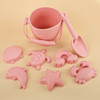 8PCS Summer Beach Set Toys For Kids Digging Sand Plastic Bucket Watering Bottle Shovels Children Beach Water Game Toys Tools
