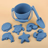 8PCS Summer Beach Set Toys For Kids Digging Sand Plastic Bucket Watering Bottle Shovels Children Beach Water Game Toys Tools