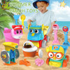 Cute Penguin Dinosaur Beach Sand Toys Outdoor Summer Interactive Game Sandbox Toy Include Shovel Bucket Truck Molds For Children