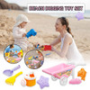 7PCS Beach And Snow Multifunctional Parent-Child Interactive Educational Toy Set Beach Toys for Kids Sand Set Beach Game Toy30#