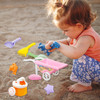 7PCS Beach And Snow Multifunctional Parent-Child Interactive Educational Toy Set Beach Toys for Kids Sand Set Beach Game Toy30#