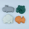 Beach Toys Kids Sand Cute Animal Molde Tools Seaside Beach Toys Rubber Dune Sand Mold Tools Sets Baby Bath Toy Kids Swim Toy