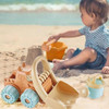 1 Set Funny Beach Toys Smooth Surface Sand Digging Toys Cart Car Shape Sand Digging Tools Stimulate Curiosity