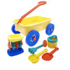 6Pcs/Set New Beach Cart Water Game Toys Bucket Shovel Kettle Beach Party Summer Toys For Children Play Sand Molds Tool Bath Toy