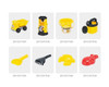 Children Beach Toys 8Pcs Kit Baby Summer Digging Sand Tool engineering vehicle transport Game Play Outdoor Toy Set play Sand