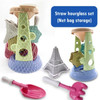 13 PCS Beach Toy Set Play Sand Tools Accessories Soft Straw Children Summer Toys for Kids Gifts Water Play Tools Swim Game
