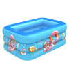 ASWJ 130/120cm Kids Summer Pool Child Home Use Paddling Large Size Inflatable Bubble Bottom Square Swimming Pool For Baby Gifts