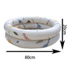 Inflatable Baby Swimming Pool For Babe Household Outdoor Paddling Pool Soft PVC Round Fence Play Space Room Bath Pool