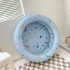Beach Swimming Pool Inflatable Baby Pool Pvc Diameter 87cm/114cm/143cm Infant Bath Pool Circular Game Pool Outdoor Paddling Pool