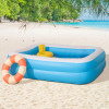 Large Inflatable Swimming Pool 2- 3M Pools for Adult Family Rectangular Bath Tub Summer Outdoor Indoor Water Games for Kids Large Inflatable Swimming Pool 2- 3M Pools for Adult Family Rectangular Bath Tub Summer Outdoor Indoor Water Games for Kids