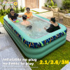 3M Big Inflatable Large Pools for Family Swimming Pool Rectangular Swimming PVC Pool Bathing Outdoor Children's Day Gifts