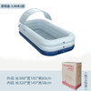 Shaded Pool with Shed Inflatable Swimming Pool Home Baby Children's Pool Family Outdoor Collapsible Inflatable Pool