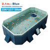 3M/2.6M/2.1M Big Swimming Pool Wear-Resistant Non-Inflatable Outdoor Large Pools Summer Outdoor Indoor Game Back to School Gifts