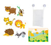 Baby Bathtub Bathroom Toys Ocea Animals Puzzle Toy EVA Education Learning Foam Fish Water Toys Bathing Game for 2 3 Years Kids